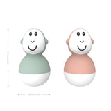 Biocote Mint Green & Dusty Pink Bathtime Wobblers