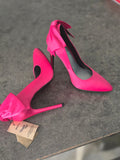 Rag & Co Satin Heels / Size US 7