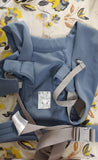 ErgoBaby Embrace Oxford Blue Carrier / Suitable from Newborn (3.2 kg) up to 11.3 kg (~12–18 months)