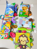 Set of 5 Fabric Books / Brandnew