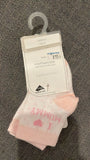 Mothercare Socks / Pack of 2 / Size Newborn