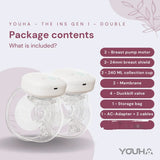 Youha Double Electric Wearable Pump