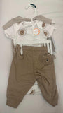 Carter's 2 Onesies & 1 Pant / Size 0-3m