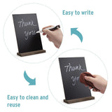 Onupgo Mini Chalkboard Signs / Size :6 x9 Inches| Includes 6
