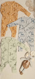 TU Baby Sleepsuit / Set of 3 / Size 3m
