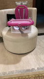 Tinnies Pink Boster High Chair