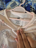 Juniors Disney Sleepsuit / Cap & Bib Set / 0-3m