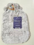 ThermoTherapy country Clube Hot Water Bottle with Faux Fur Cover