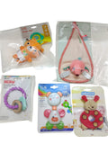 Baby Sensory Toy & Teether Bundle - Bright Starts, Nuby, Lilliputiens
