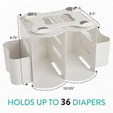 Prince Lionheart 2-in-1 Diaper Caddy