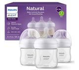 Philips Avent Baby Bottle 3 × 4oz / 125ml / 0-3m / Slow Flow