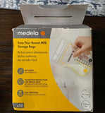 Medela Easy Pour Breastmilk Storage Bags / Count 30