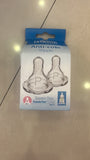 Dr Brown's Anti-Colic Nipples / Pack of 2 / Preemie Flow / 0m+ / Slowest Flow