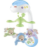 Fisher-Price 3-in-1 Projection Mobile, Butterfly Dreams, Baby Crib Toy with Light Projection