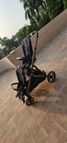 Cybex Twin Stroller With 2 Car Seats & 2 Toddler Seats