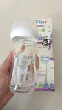 Avent Glass Feeder 240ml/8oz / Teat size 2