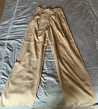 Zara Khaki Wide Leg Pants / Size XS