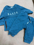 Ted Baker Quilted & Jogger Set / Size 0-3m