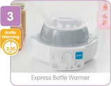 MAM Electric Steriliser & Express Bottle Warmer / 6 Functions