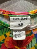 H&M Green Tropical Dress / Size US 2-4yrs