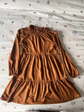 Boohoo Plus Ruched Voluminous Smock Dress / Size 5-6yrs