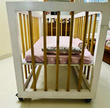 Wooden Cot + Mattress