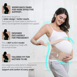 NeoTech Care Pregnancy Belly Band Maternity Belt, Back/Abdomen/Waist/Pelvis Support / Size Large
