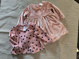 Carter's Dress & Fleece Shirt / 9m