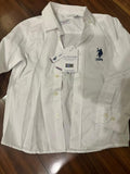 Uspa White Formal Shirt / Size 5-6yrs