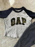 Baby Gap Tee Size 6-12m & Carter’s Soft Denim Trouser Size 12m