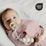 Soarwg Kids 2 Pack Soft Pink Striped Swaddle Blanket for Babies / Size 0-3m