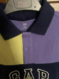 Gap Colorblock Polo T-Shirt / Size 3-4yrs