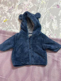 Next Fleece Hoodie / Size 3m