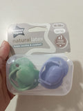Tommee Tippee Natural Latex Pacifiers / Pack of 2 / Size 18-36m