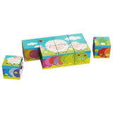 Playtive Puzzle Cubes / 9 Pcs
