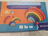 Rainbow Blocks Stacking