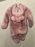 Carter's Long-Sleeve Hooded Jumpsuit / Size 0m can wear till 9m