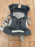 Ergobaby Four Position 360 Cool Air- Carbon Grey Baby Carrier (7lbs - 12lbs) (3.2-5.5kg)