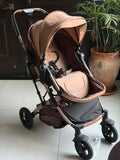 Convertible Stroller with Reversible Bassinet