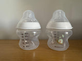 Tommee Tippee Natural Start 150ml / 4oz Bottles with 1 Nipple / Pack of 2