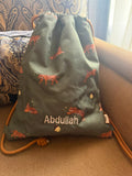 Citron Swimming Drawstring Bag