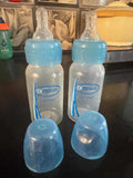 Dr Brown’s 4oz Bottles / Size 2 Geat and Extra Size 1 Teats