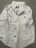Janie & Jack White Button Down / Size 18-24m
