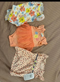 Girl's Onesies & Frock / Set of 3 / Size 3-6m