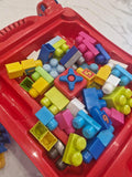 Mega Blocks Table with Blocks
