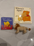 Spot Books with a Stuffed Lion from the Story