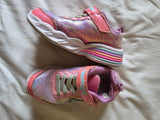 Sketchers Heart Lights Girls Sneakers / Size US 11/UK 10