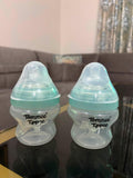 Advanced Anti Colic Tommee Tippee with Two 2 Flow Nipples Extra