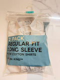 Marks & Spencer Full Sleeves Shirt / Pack of 2 / Size 4-5yrs