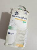 Tommee Tippee Closer to Nature Glass 9oz Bottle 260ml   / Slow Flow Teats